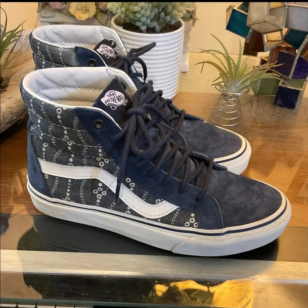 VANS WOMENS SK8 HI SCOTCHGARD SNEAKERS 6.5